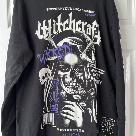 NWT Kill star oversized hoodie dress - Picture 3 of 5